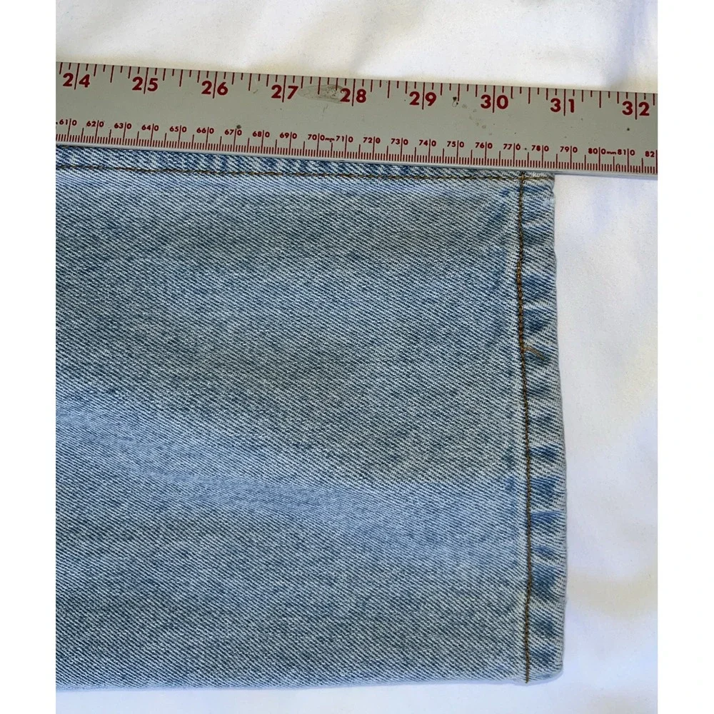 Vintage Levis 550 Jeans Orange Tab‎ Mens 38x32 Relaxed Fit Straight Leg Retro